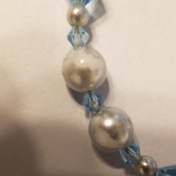 Crystal Dream pacifier clip with pearls cystals - Picture 4 of 4